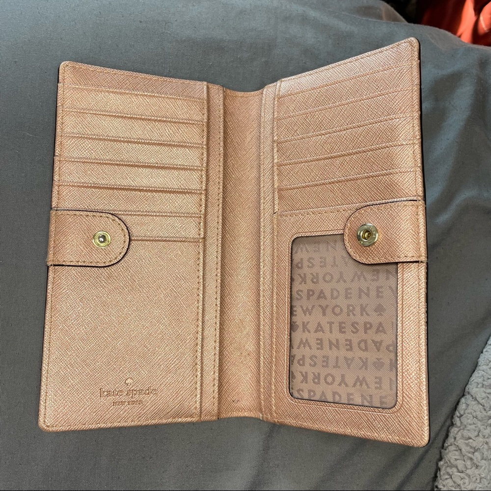 Kate Spade staci large slim bifold wallet - Picture 3 of 4